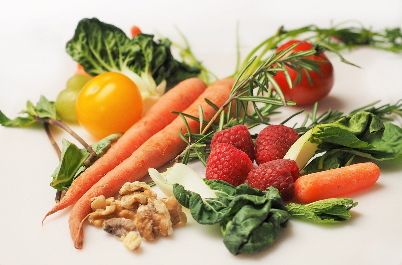 Various fruits and vegetables