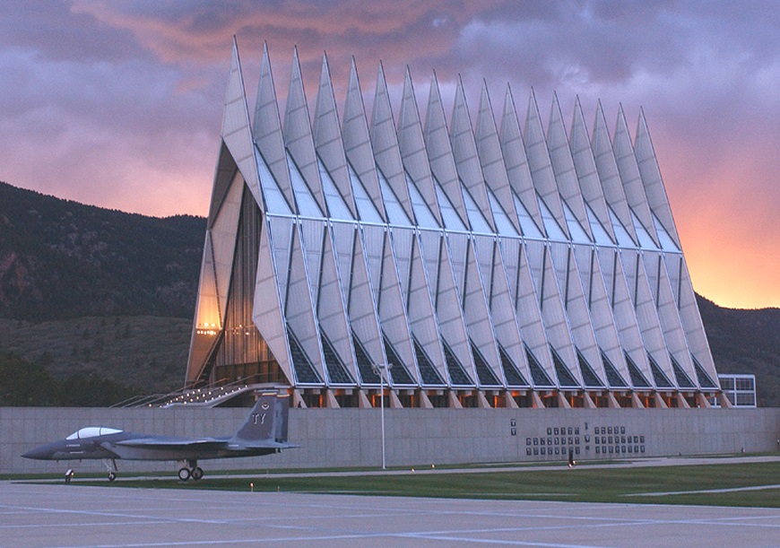 U.S. Air Force Academy in Colorado Springs, Colo.