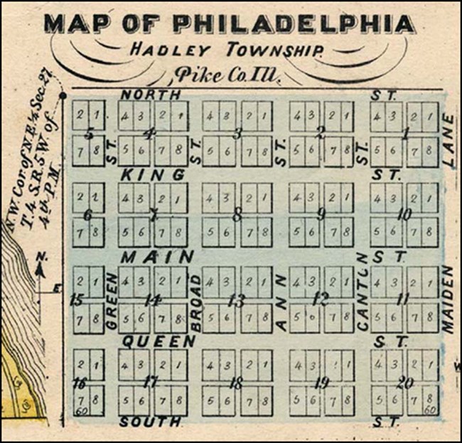 Plat of New Philadelphia