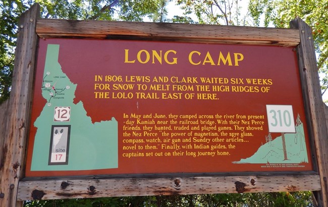 sign for Long Camp