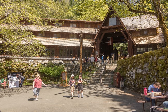 Visitor Center at Oregon Caves National Monument and Preserve