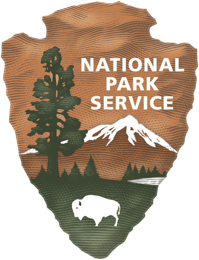 logo of a color image of the National Park Service emblem