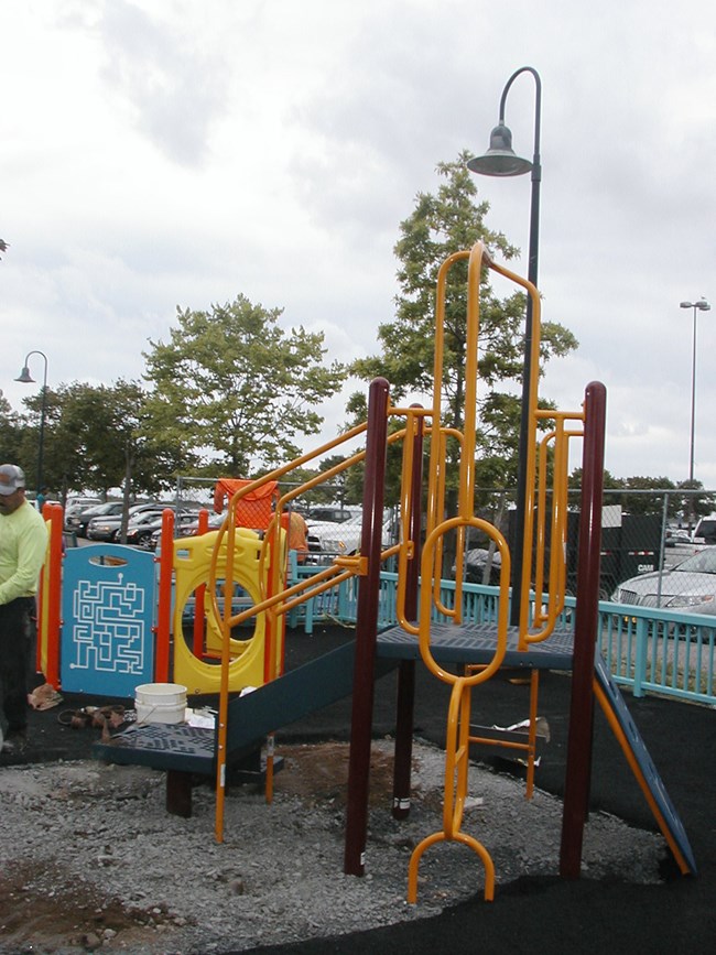 Canarsie Playground after repairs