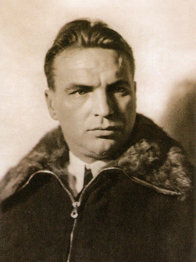 Portrait of Valery Chkalov