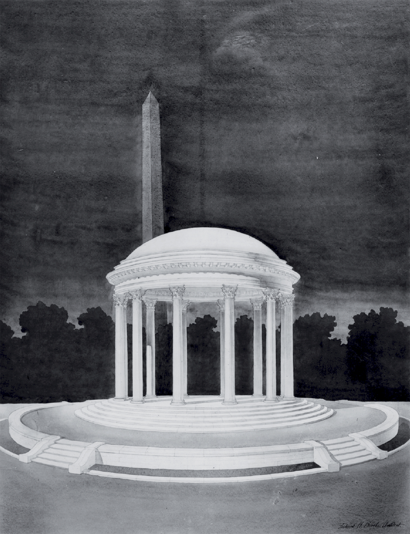 Building The District Of Columbia War Memorial Us National Park Service