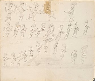 FA056BBE-F988-7B78-B8ABE14DB499F0E0 pencil sketches of Odawa Indian warriors