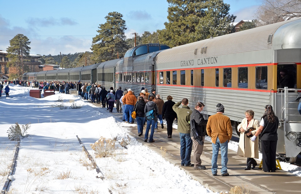 Grand Canyon National Park, AZ by Rail