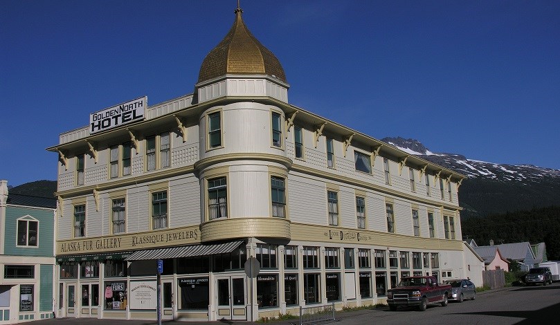 The Beginnings of the Golden North Hotel (U.S. National Park Service)