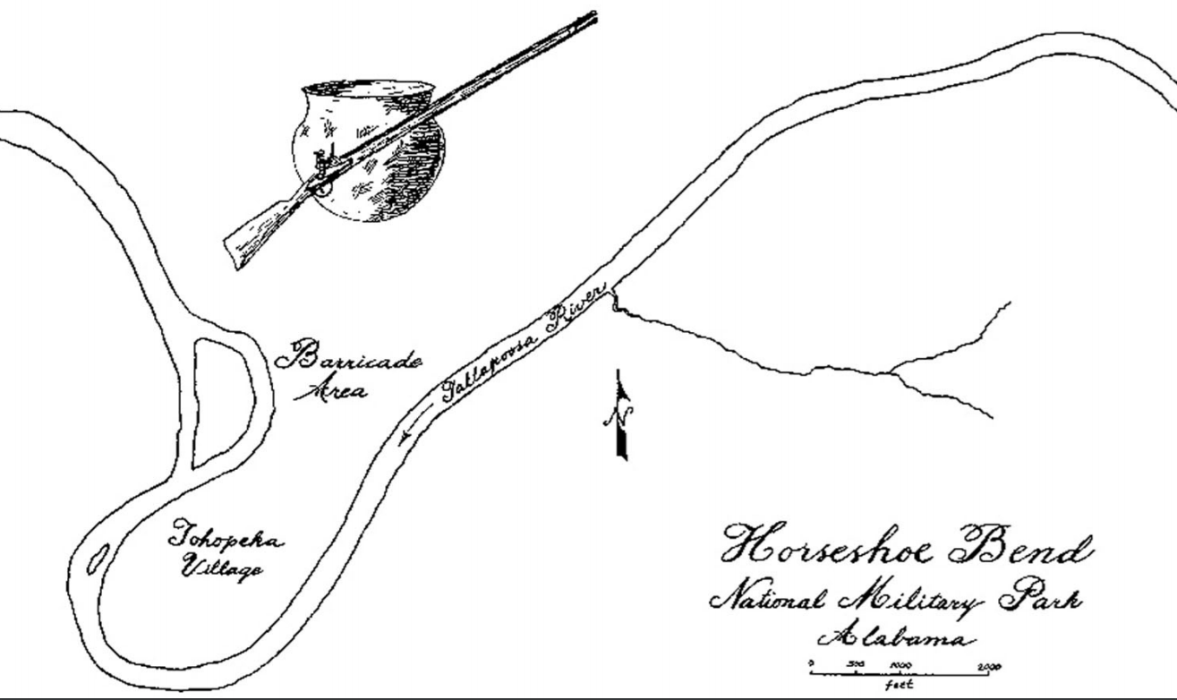 horseshoe bend map