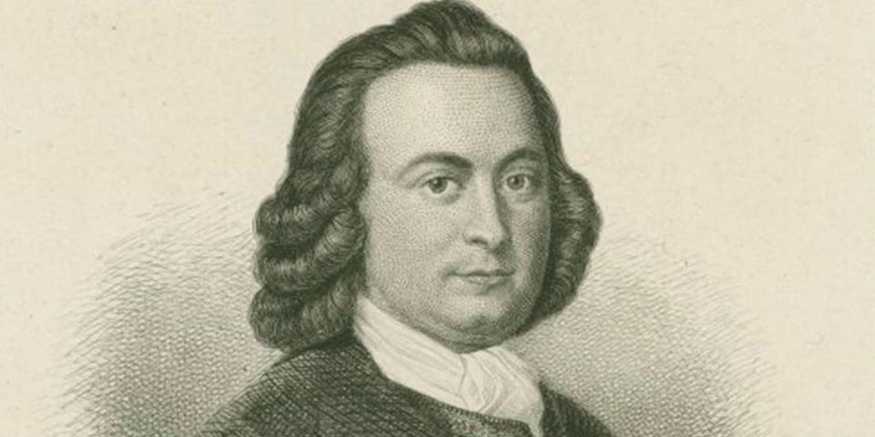Print of George Mason with brown ink on cream colored paper, head-and-shoulders detail. Print of George Mason with brown ink on cream colored paper, head-and-shoulders detail.