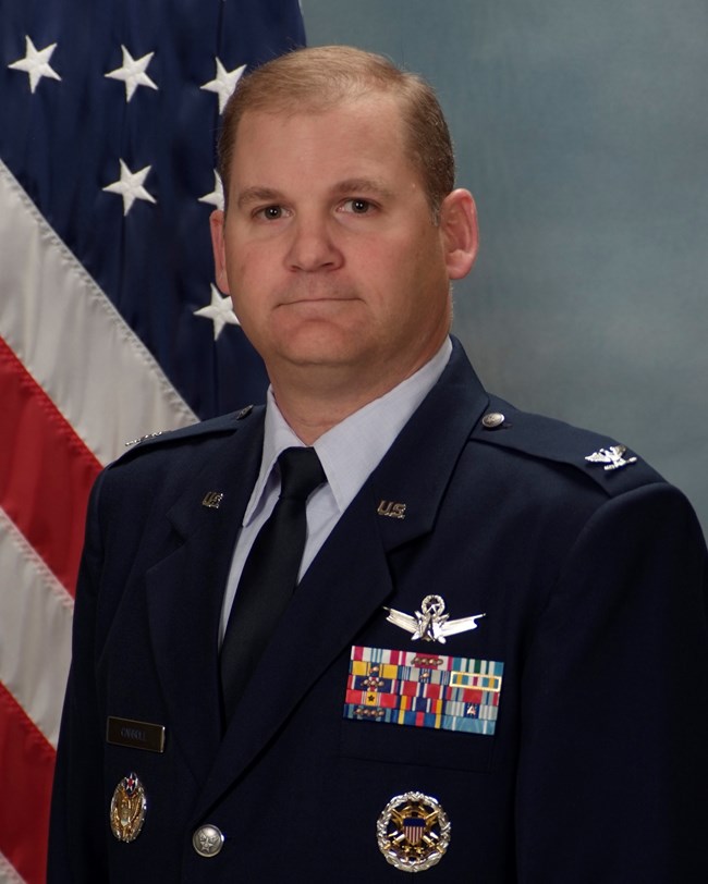 Matthew Carroll in Air Force uniform