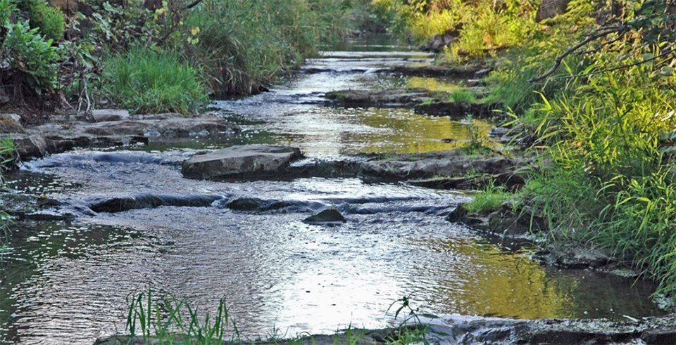 Pipestone Creek at Pipestone National Monument