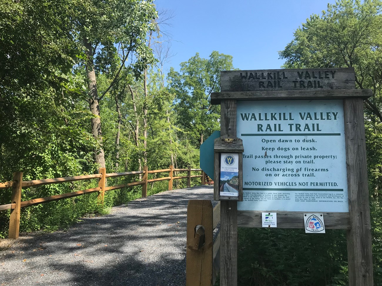 Kingston Point Rail Trail, New York Trails