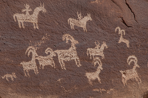 native american cave art symbols