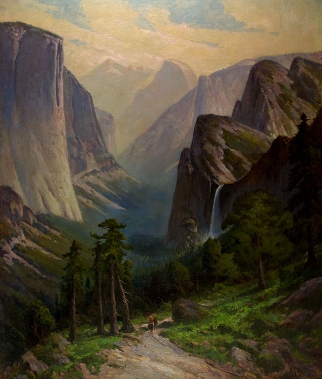 Inspiration Point, Yosemite by Best. Coll. YOSE NPS