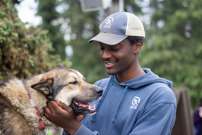 Olympic National Park - BARK Ranger Jimmy is a majestic representative of  Olympic's BARK Ranger program! Learn how your pet can become a BARK Ranger  here