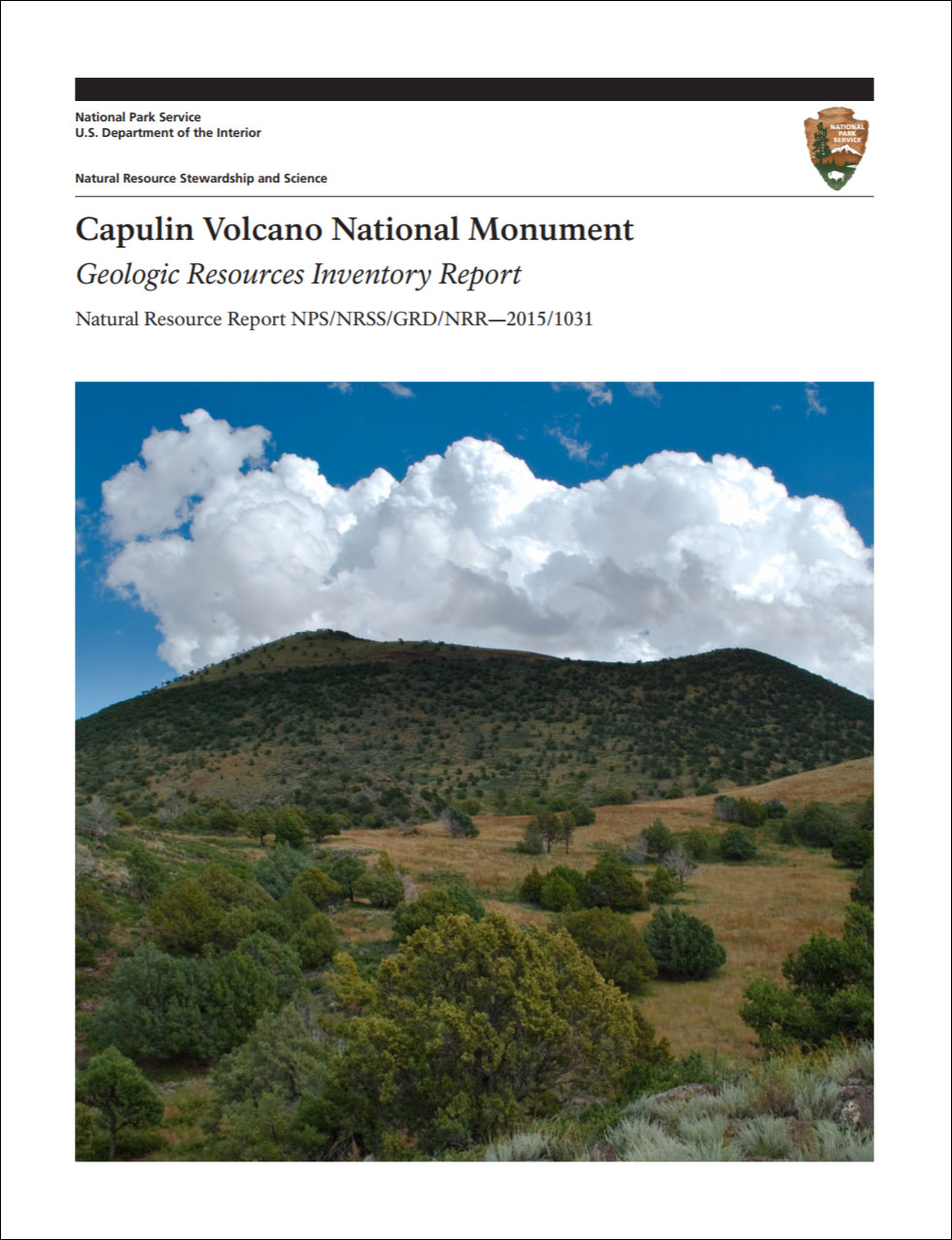 NPS Geodiversity Atlas—Capulin Volcano National Monument, New Mexico (U.S.  National Park Service)