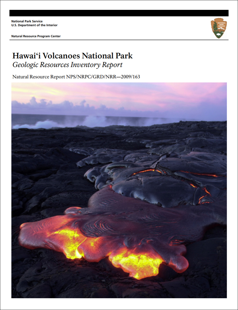 Lava Flow Forms (U.S. National Park Service)