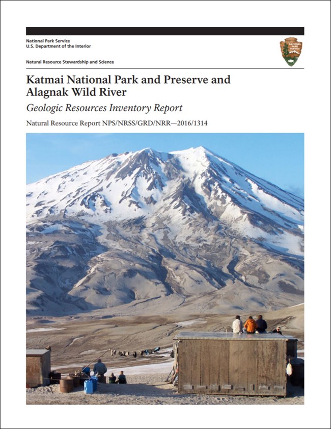 link to katmai gri report gri report cover with photo of mountain peak