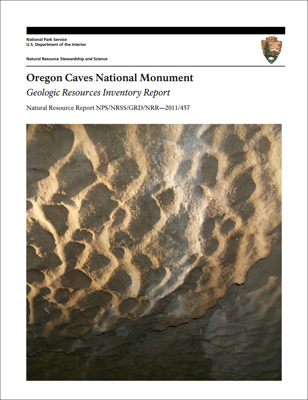 NPS Geodiversity Atlas Oregon Caves National Monument Preserve   Gri Cover Orca 