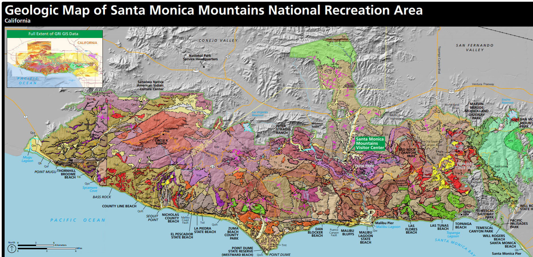 Santa Monica Mountains Trails Map – Franko Maps