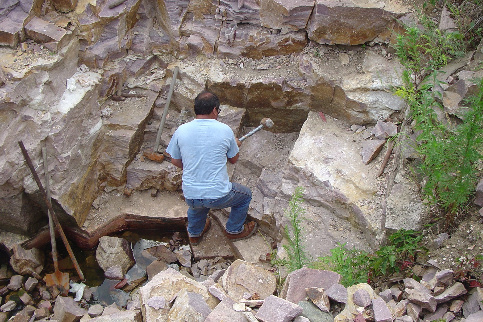 Quarrying and Grit: What it Takes (U.S. National Park Service)