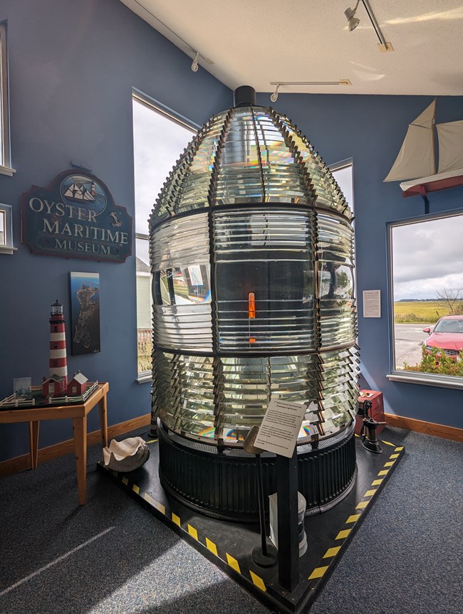 Fresnel Lens at the Museum of Chincoteague Island