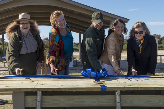 Assateague Island National Seashore Thanks Assateague Island Alliance at Ribbon Cutting