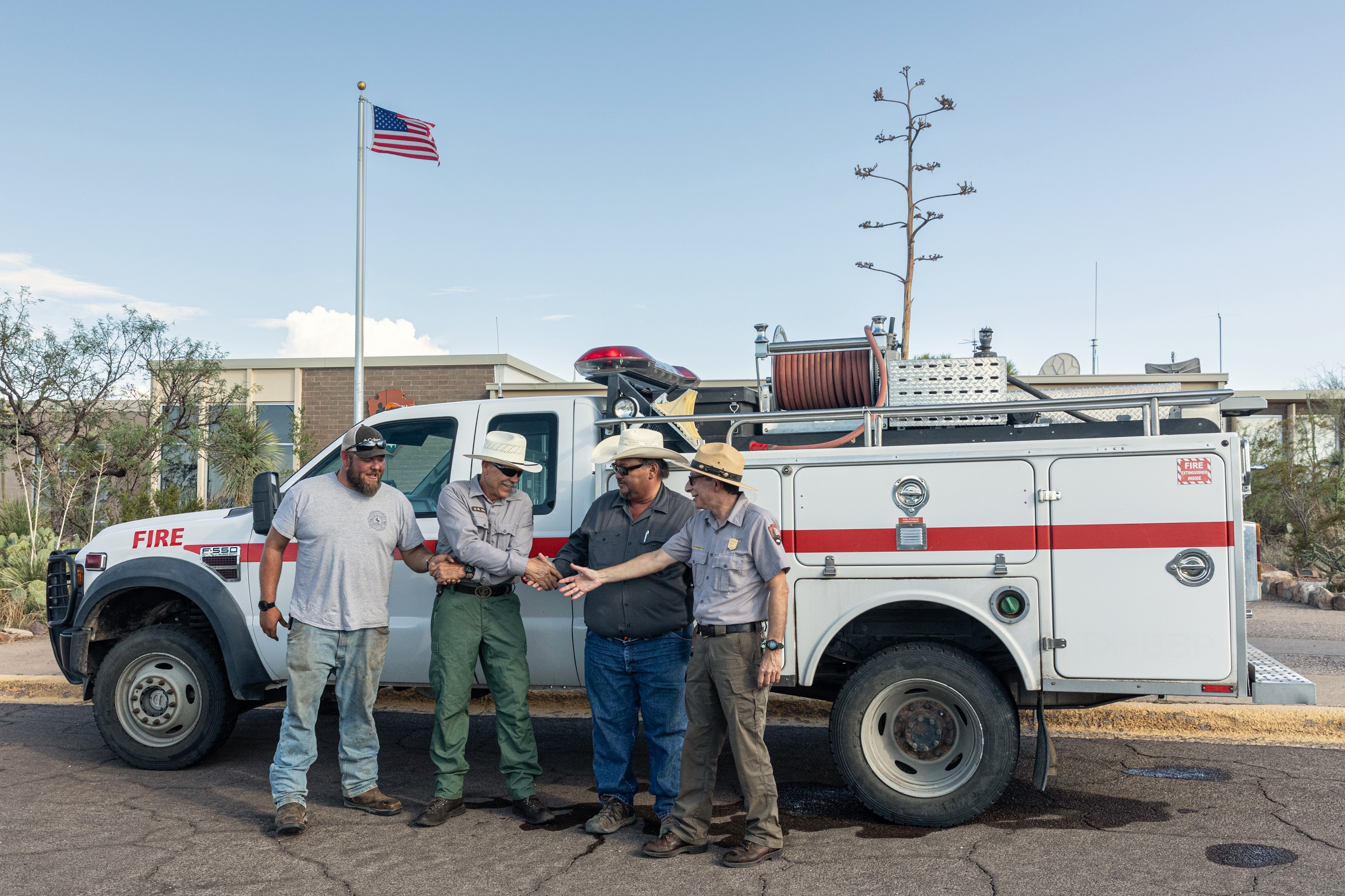 Fire engine transfer