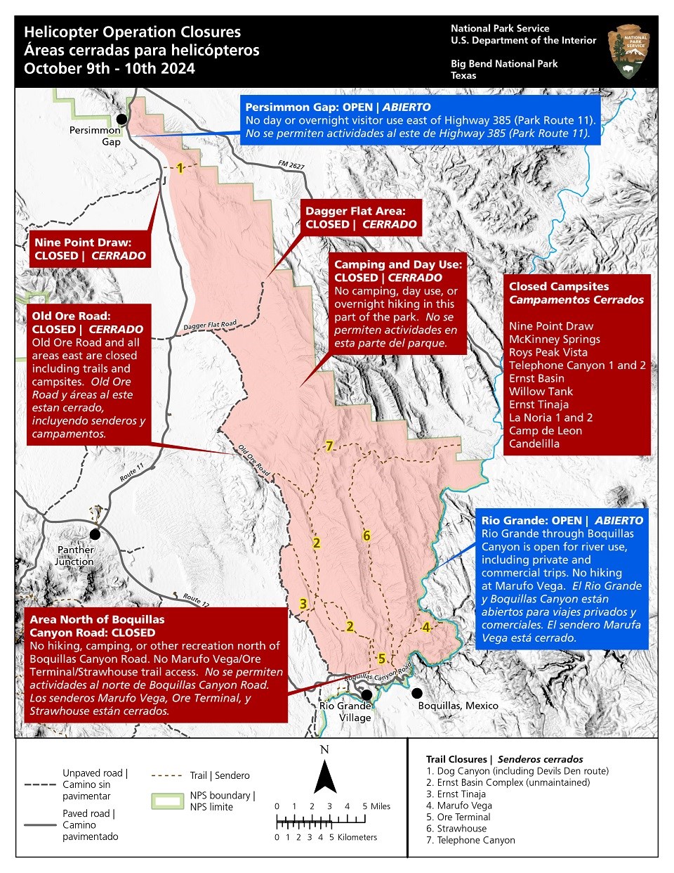 East Aoudad Survey Area