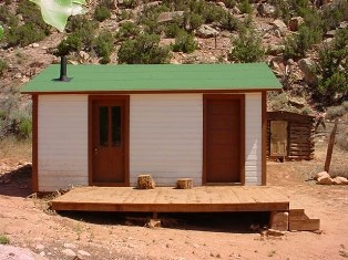 Eddy Hulbert's restored cabin