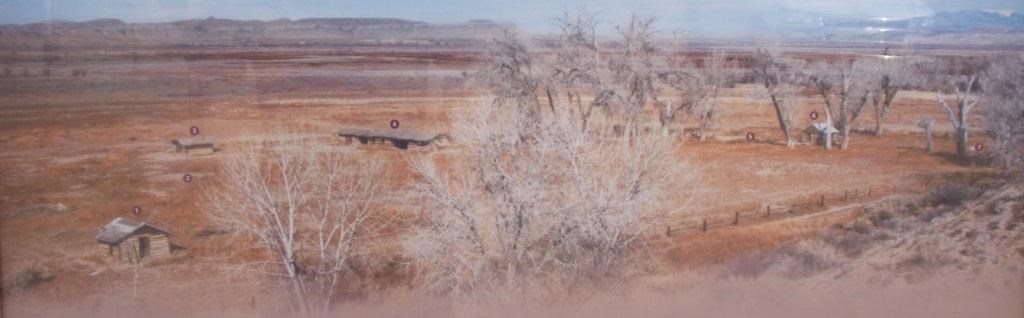 A panoramic view of the M-L Ranch