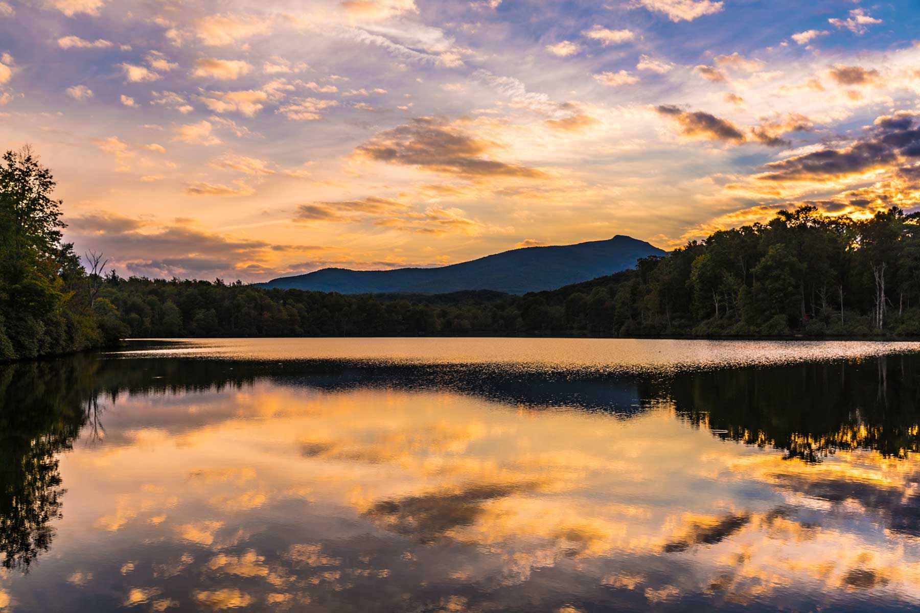 Julian Price Park - Milepost 297 - Blue Ridge Parkway U.S 