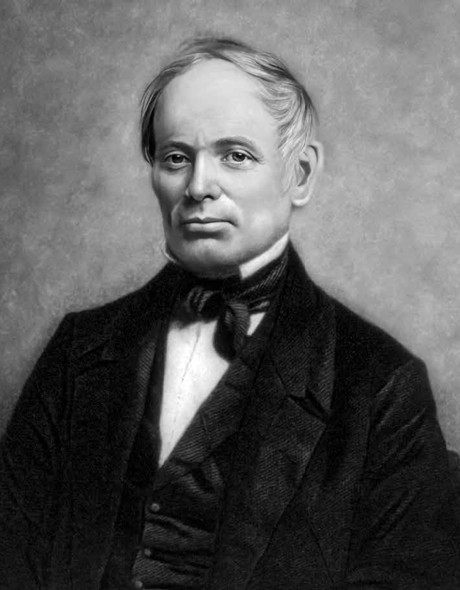 Adin Ballou retouched by Pearson White male in black suit