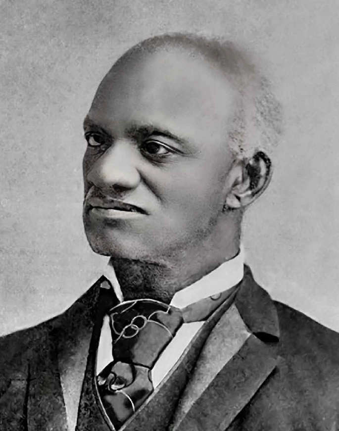 African American man in a suit