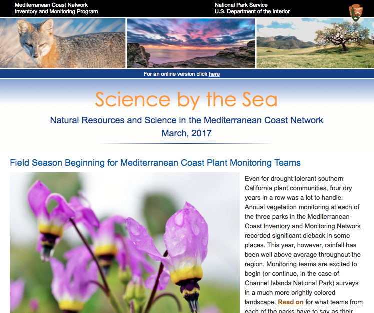 Photo of Science By the Sea Newsletter