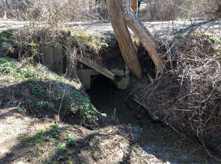 culvert old kings highway