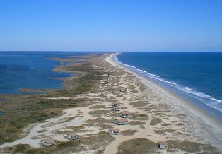 cape lookout national seashore camping