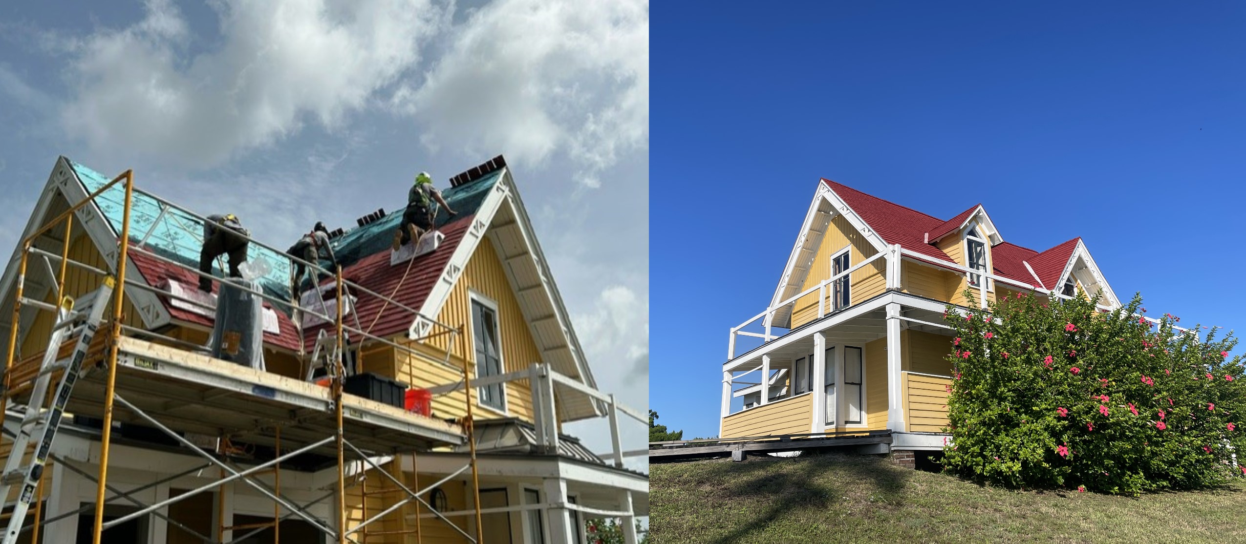 HPTC rangers repair the Seminole Rest historic home.