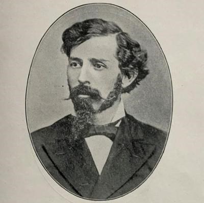 Sketch of Edward Owings Guerrant, a Confederate officer during the Civil War.