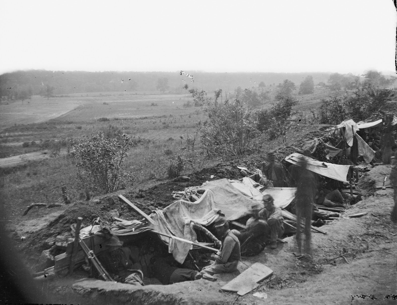 19th Corps Trenches - Cedar Creek & Belle Grove National Historical