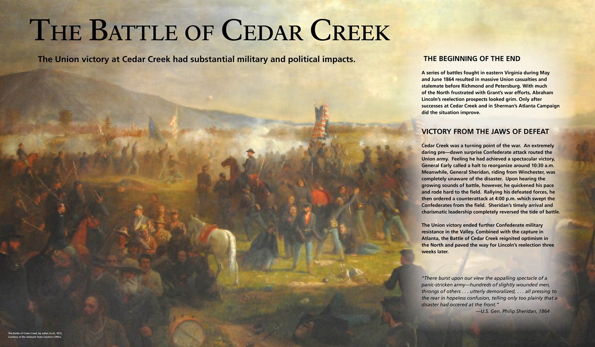 Civil War Room Cedar Creek Belle Grove National Historical Park U S National Park Service