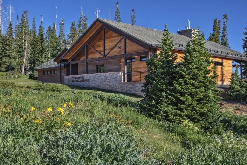 The new Cedar Breaks Visitor Contact Station