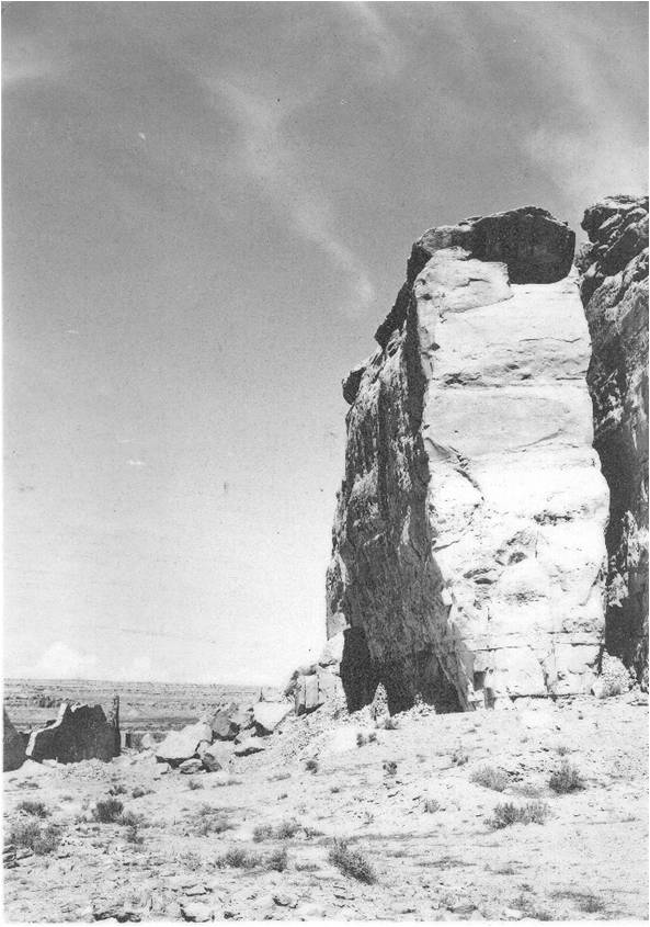 Erosion and Cliff Formation Chaco Culture National Historical