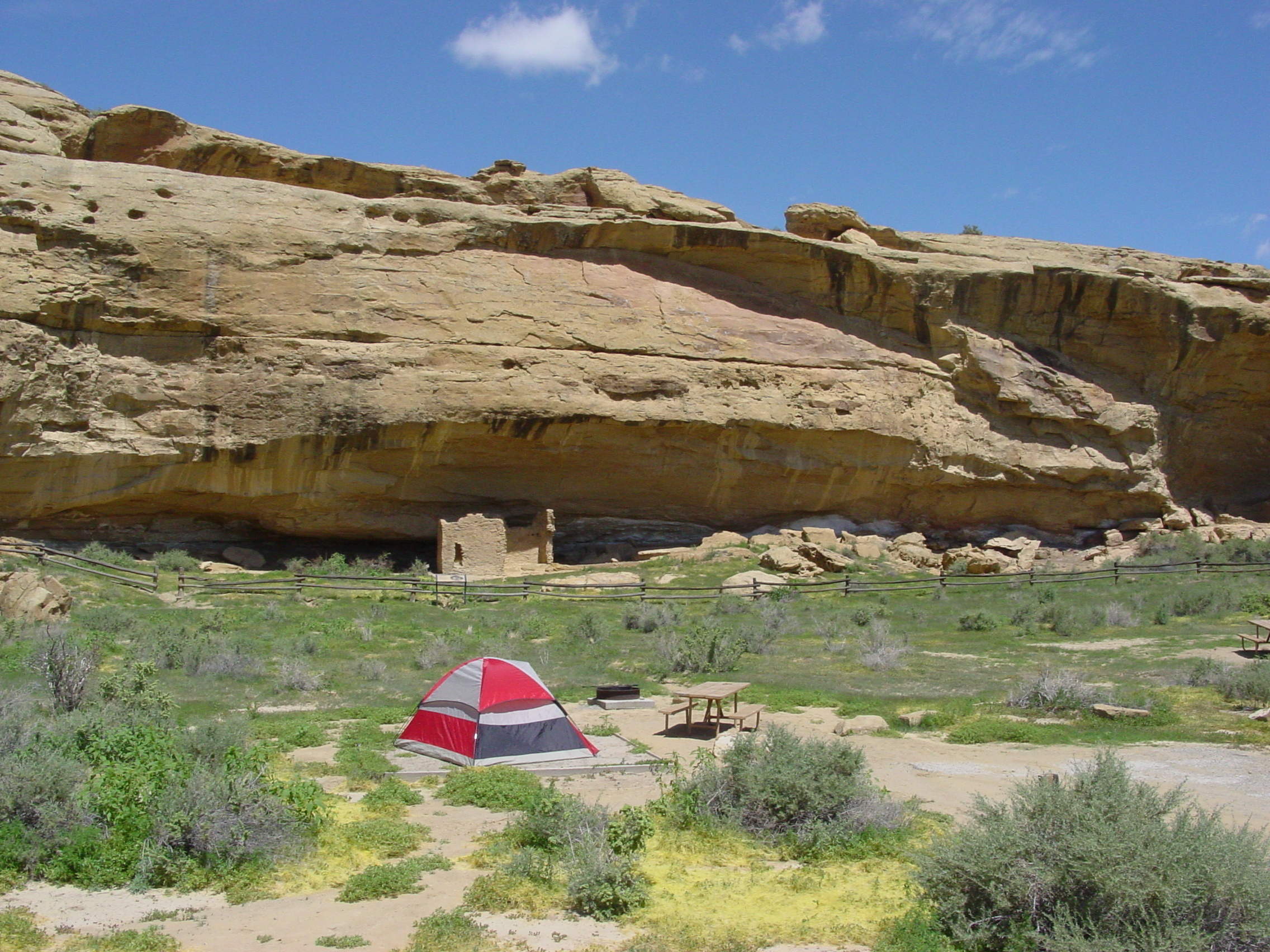 Camping Chaco Culture National Historical Park U.S. National