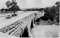 Historic image of the Conococheague Aqueduct.