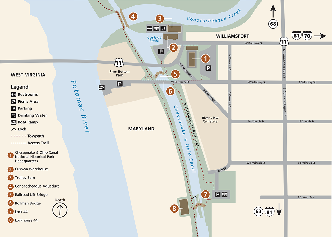 2024 Map of Williamsport