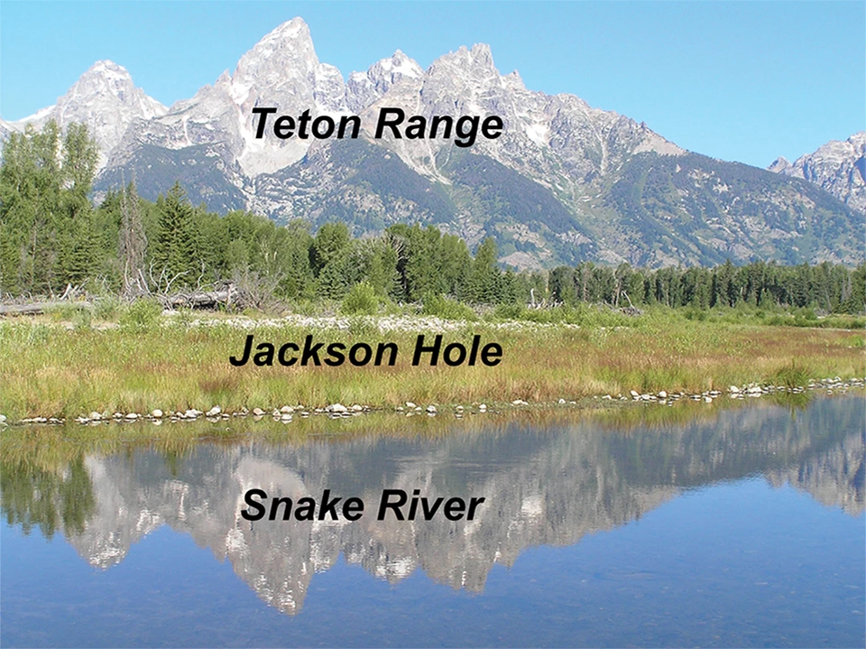 river with mountain range in background