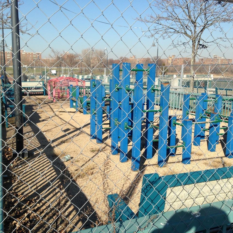 Canarsie Playground before repairs