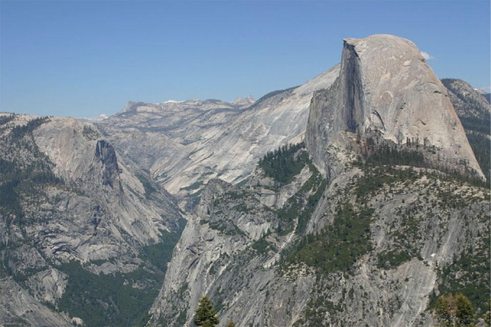 yosemite valley and half dome